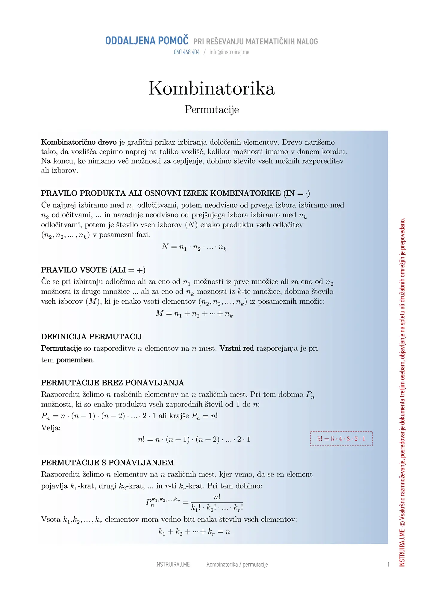 Permutacije